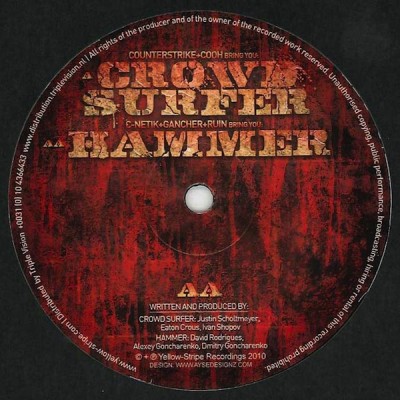 Counterstrike & Cooh / C-Netik Featuring Gancher & Ruin - Crowd Surfer / Hammer